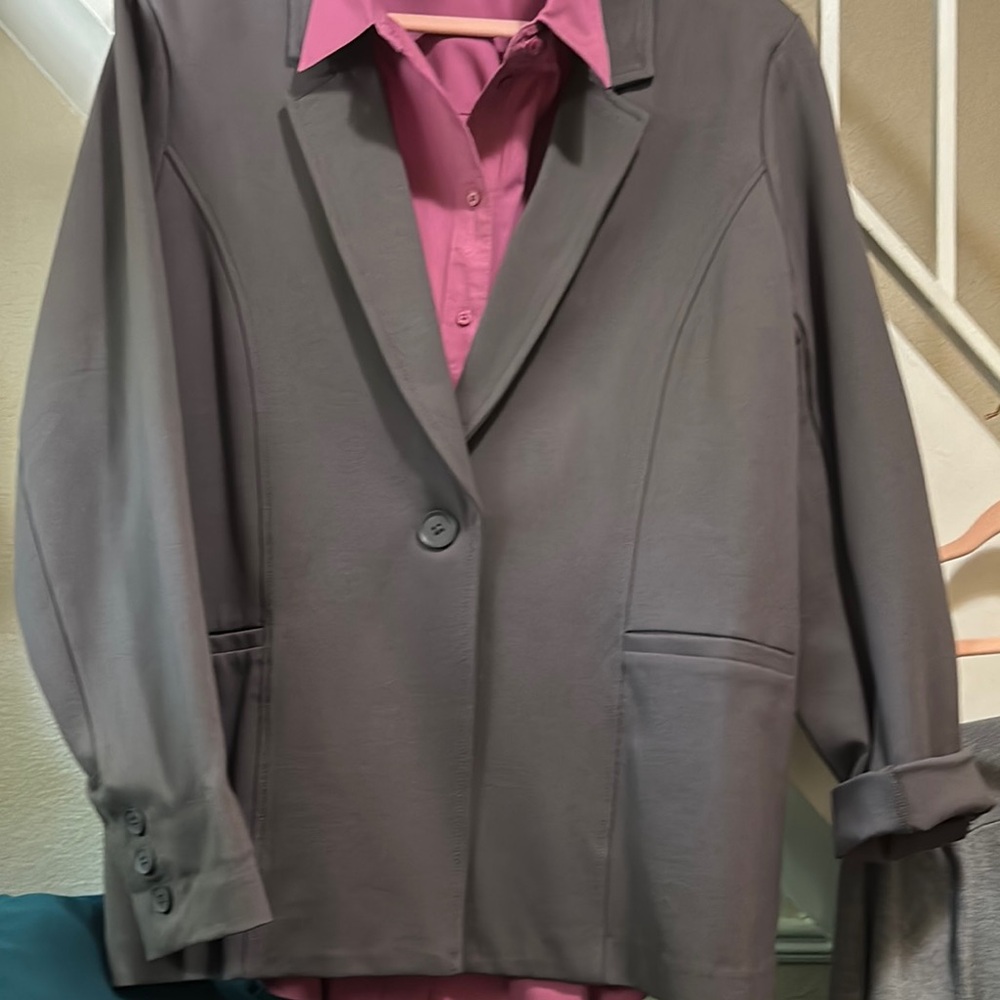 Torrid Gray Blazer